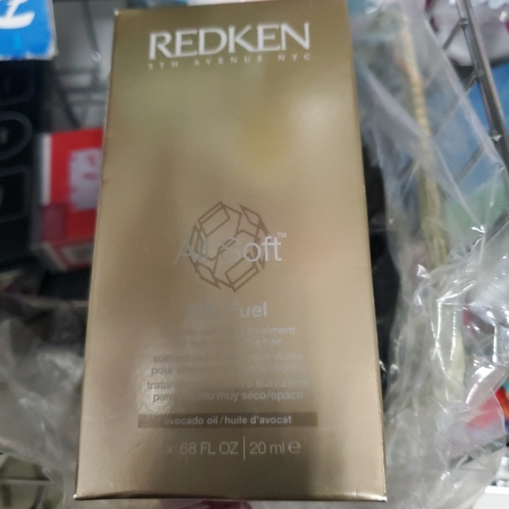 Redken All Soft Silk Fuel Durable Soft Treatment 5 X 0.68 oz DISCONTINUED NEW